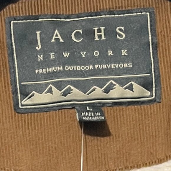 NWT Jachs New York Men's L Western Pattern Wool Blend Sherpa Lined Shirt Jacket - Picture 7 of 7